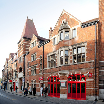 Brick building which contains Crisis Skylight Oxford