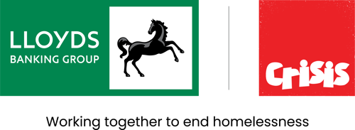 Lloyds Banking Group and Crisis logos